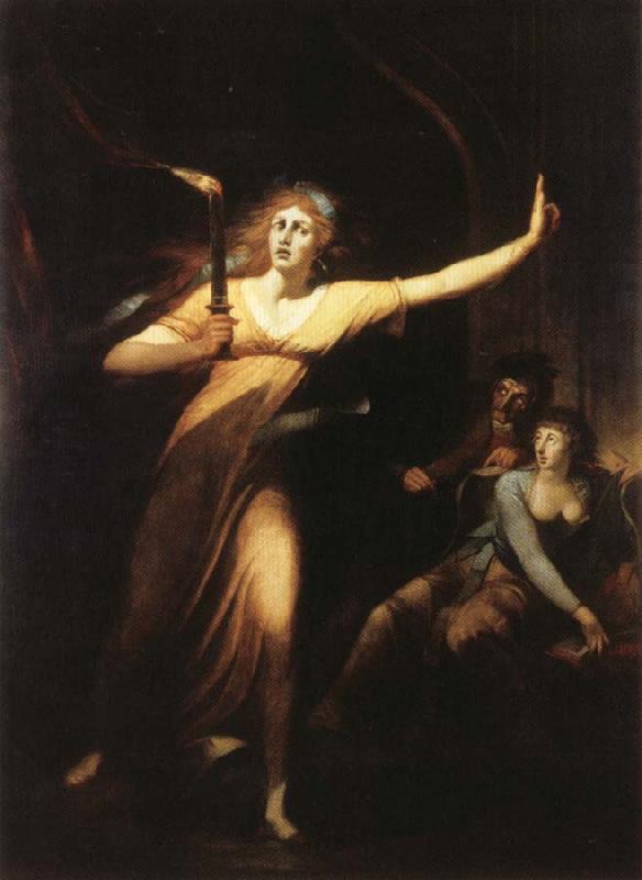 Henry Fuseli Lady Macbeth Sleepwalking oil painting image